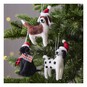 Make Your Own Felt Dog Decorations Kit 3 Pack image number 1