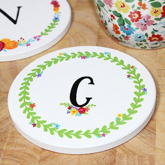 How to Make Personalised Ceramic Coasters