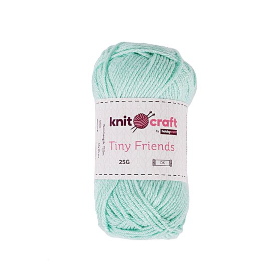 Knitcraft Mint Tiny Friends Yarn 25g image number 1
