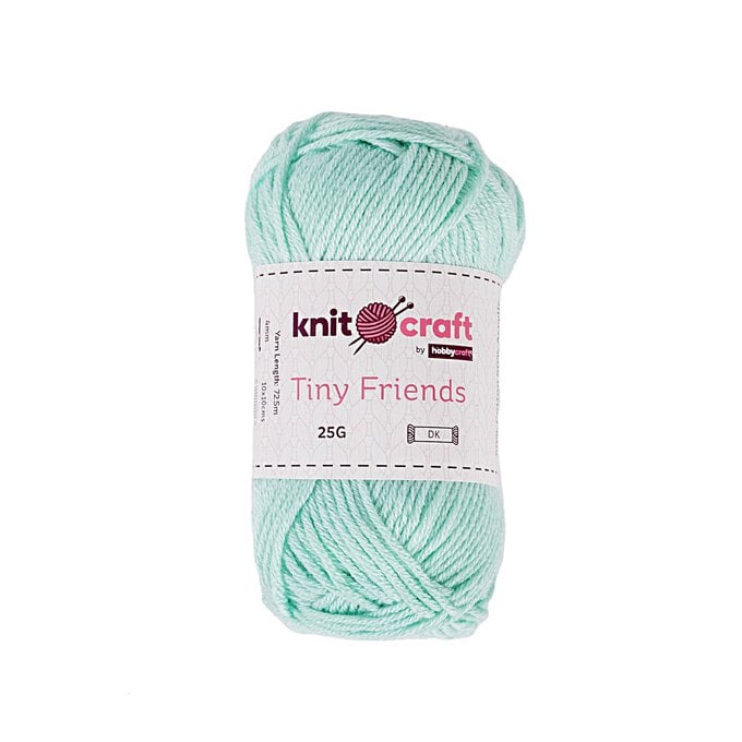 Knitcraft Mint Tiny Friends Yarn 25g
