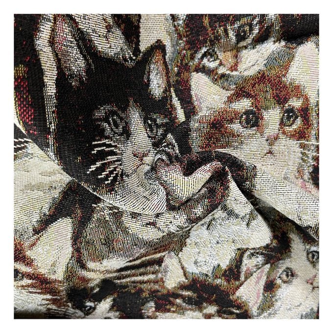 Cats Tapestry Fabric by the Metre image number 1