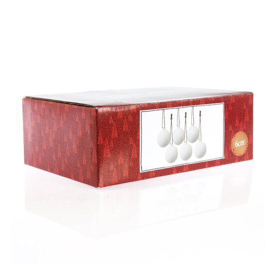 Ceramic Baubles 6 Pack image number 10