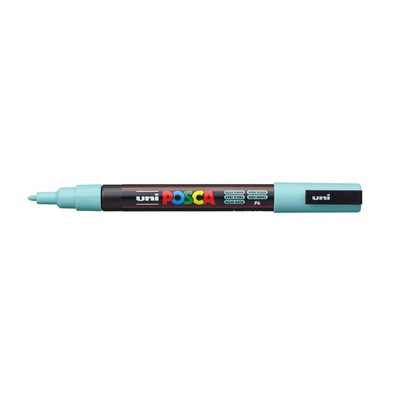 Uni-ball Aqua Green Posca Marker PC-3M image number 2