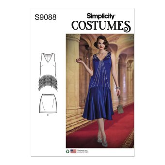 Simplicity Women's Costume Sewing Pattern S9088 (H5 6-14)