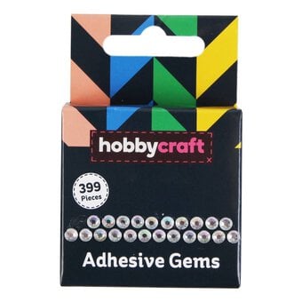 Iridescent Adhesive Gems 399 Pack