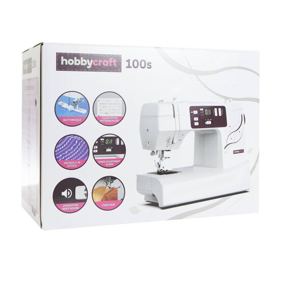 Hobbycraft 100S Sewing Machine and Essentials Bundle image number 9