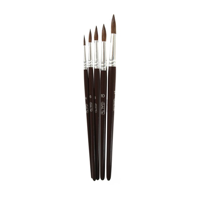 1.5 Flat Fine Synthetic Paint Brush by Paint Couture pcfspb1