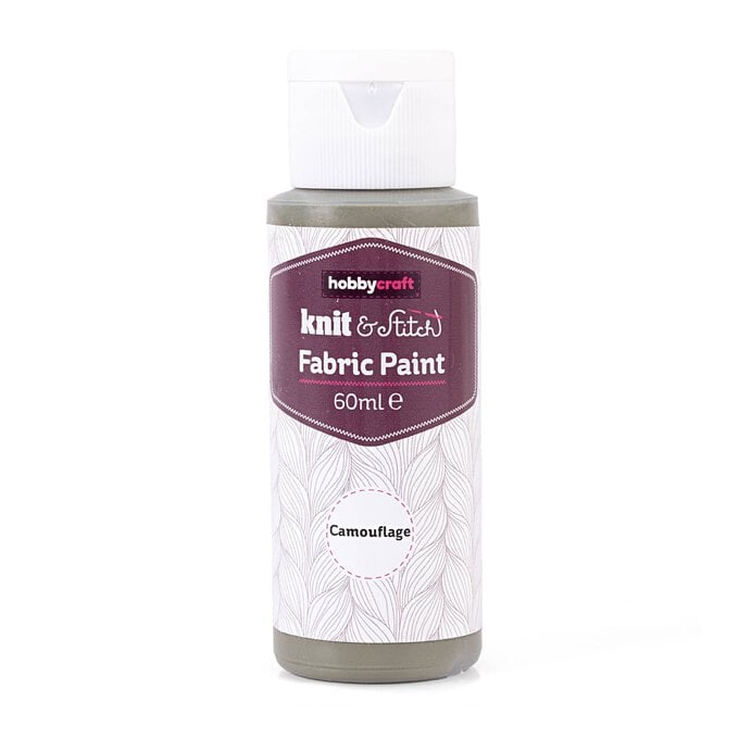 Camouflage Fabric Paint 60ml image number 1