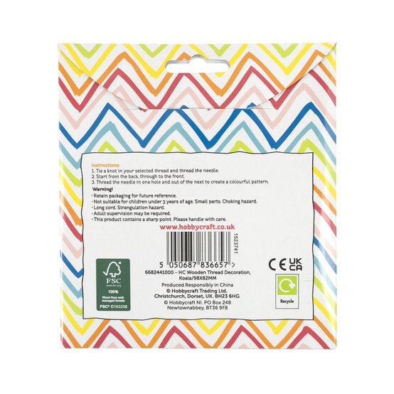 Koala Wooden Threading Kit image number 6