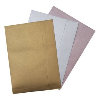 Metallic Envelopes C5 30 Pack