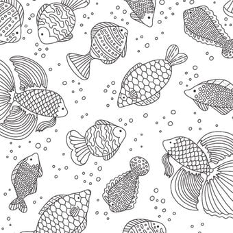 Under the Sea FREE Colouring In Downloads