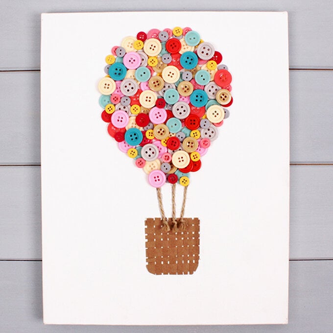 How to Make an Air Balloon Button Canvas image number 1