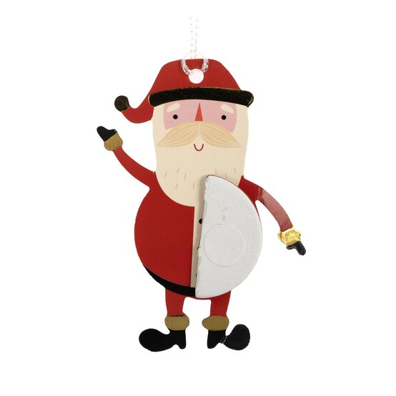 Mini Santa Honeycomb Tags 3 Pack image number 4