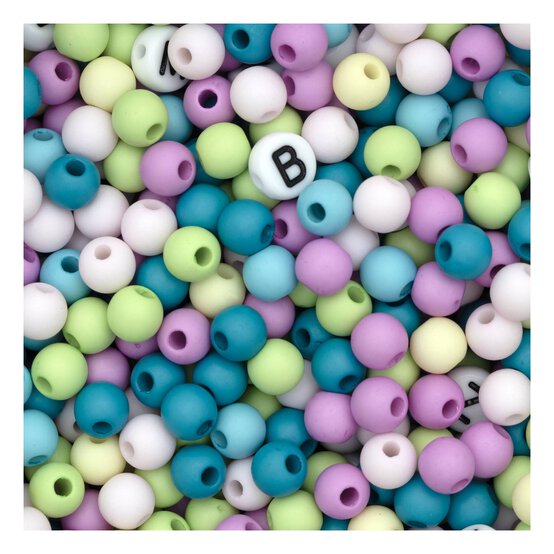 Alphabet and Pastel Beads Tub image number 3