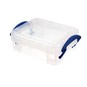 Really Useful Clear Plastic Storage Box 0.07 Litres image number 2