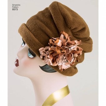 Simplicity Flapper Hats Sewing Pattern 8573 image number 6