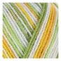 James C Brett Lime Cordial Party Time Stripes DK Yarn 100g image number 2
