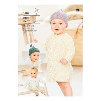 Rico Baby Dream DK Hats and Sweaters Pattern 1040