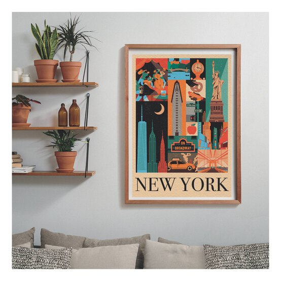 Clementoni Style in the City NY Jigsaw Puzzle 1000 Pieces image number 3