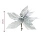Silver Poinsettia Clip 24cm image number 4