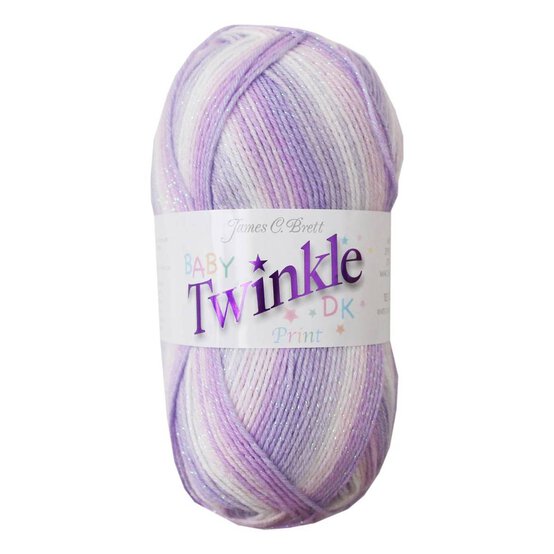 James C Brett Lilac Baby Twinkle DK 100g image number 1