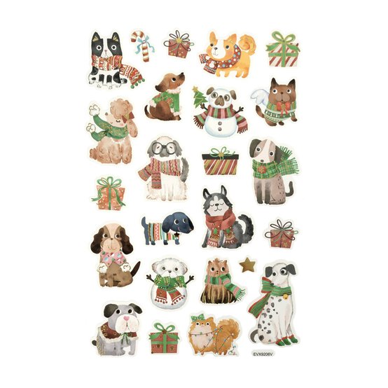 Christmas Dog Stickers image number 1