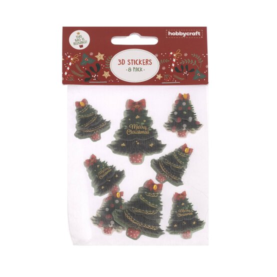 3D Tree Card Toppers 8 Pack image number 4