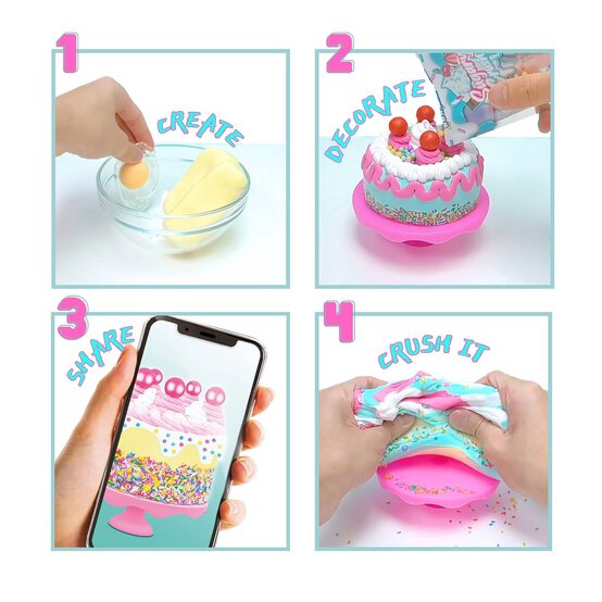 So Slime Sensations Sugary Crush Cake image number 3