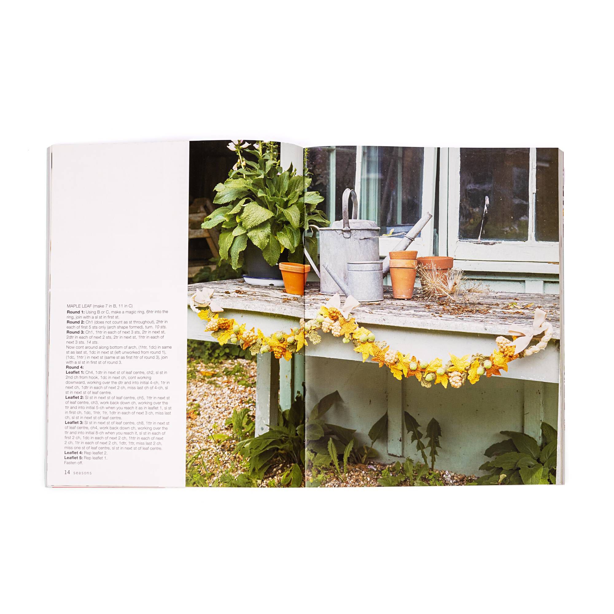 Crocheted Wreaths And Garlands Hobbycraft