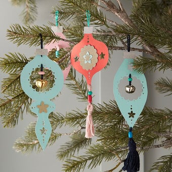 How to Make Vintage Paper Baubles