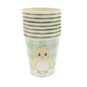 Chick Gingham Paper Cups 8 Pack image number 3