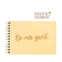 Create & Celebrate Etched Wooden Guestbook  image number 1