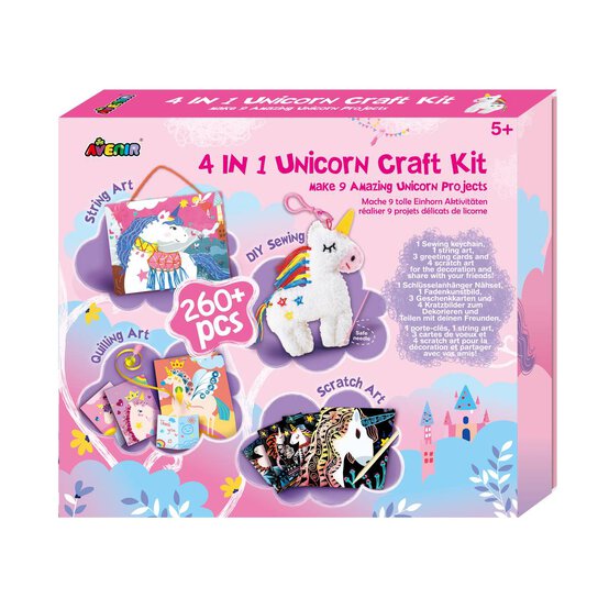 Avenir 4 in 1 Unicorn Activity Kit image number 1
