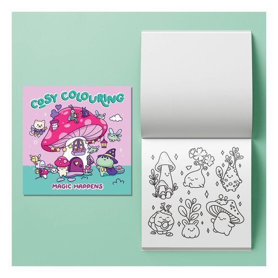 Cosy Colouring Magical Mischief Colouring Book image number 3
