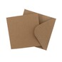 Kraft Cards and Envelopes 4 x 4 Inches 50 Pack image number 3