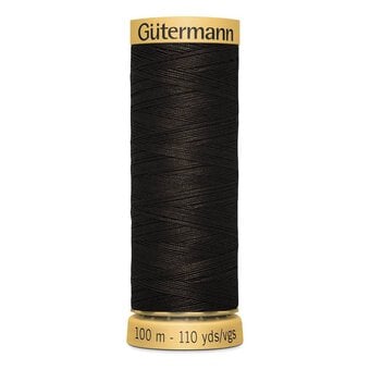 Gutermann Brown Cotton Thread 100m (1712)
