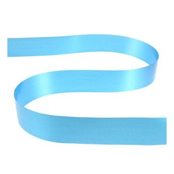Light Blue Poly Ribbon 5cm x 91m  image number 2