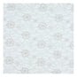 Grey Polyester Floral Lace Fabric by the Metre image number 2