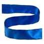 Royal Blue Wire Edge Satin Ribbon 63mm x 3m image number 1