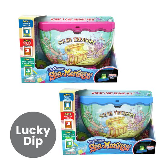 Assorted Sea-Monkeys Ocean Treasure Tank image number 1