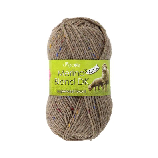King Cole Acorn Merino Blend Tweed DK 50g image number 1