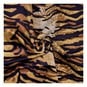 Tiger Animal Velour Fabric by the Metre image number 1