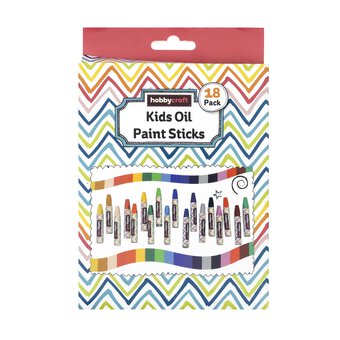 Oil Paint Sticks 18 Pack 