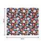 Women’s Institute Abstract Flower Cotton Fat Quarters 4 Pack image number 7