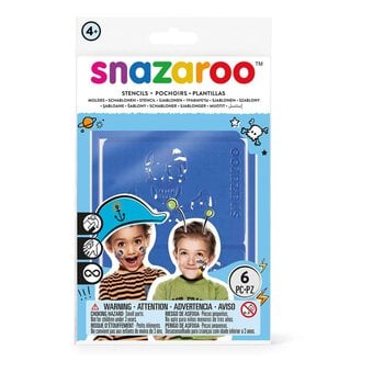 Snazaroo Adventure Stencils 6 Pack