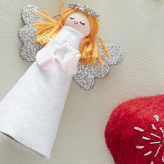 How to Make Christmas Mache Tree Decorations image number 1