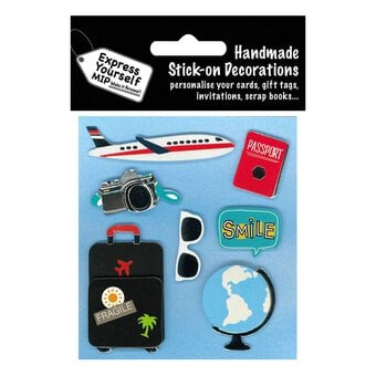 Express Yourself World Travel Card Toppers 7 Pieces