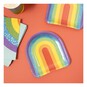 Create & Celebrate Rainbow Paper Plates 6 Pack image number 2