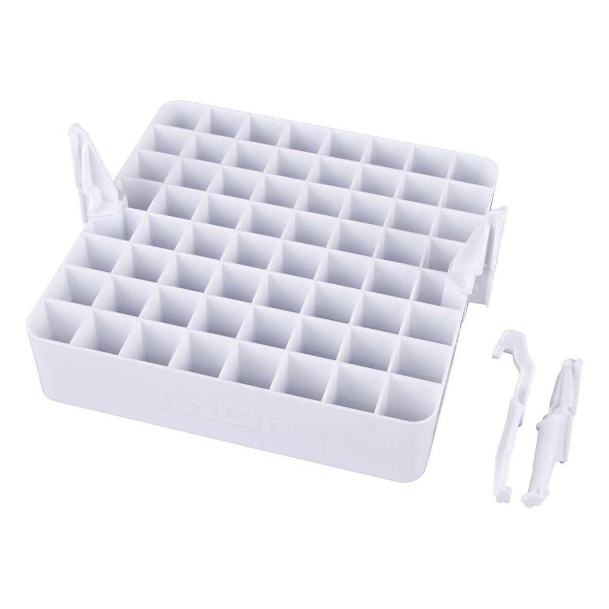 Clear Art & Craft Organizer, Plastic Storage Case 1 ArtBin 4006AB Medium Solutions Box with Dividers 