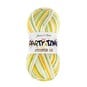 James C Brett Lime Cordial Party Time Stripes DK Yarn 100g image number 1